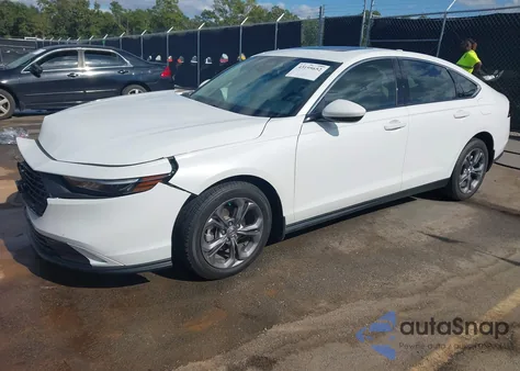 2024 Honda Accord Ex z USA, uszkodzony, nr VIN 1HGCY1F30RA087064